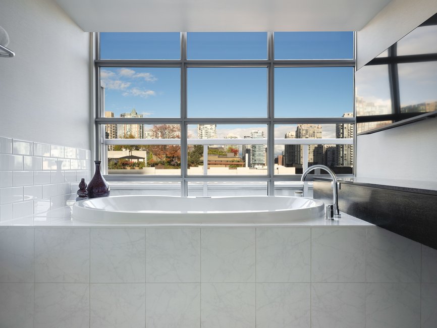 Bathroom view from Signature Suite