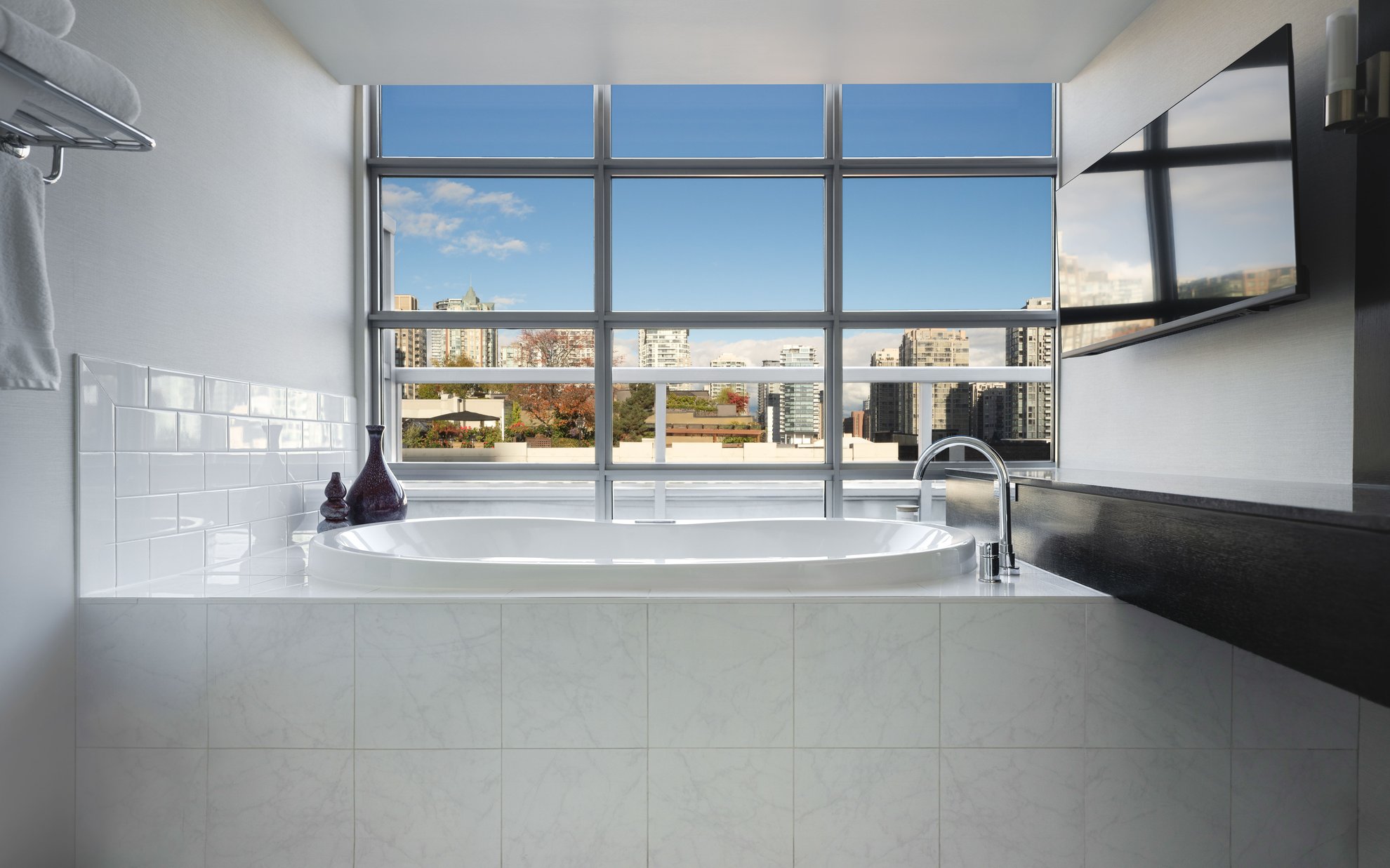 Bathroom view from Signature Suite